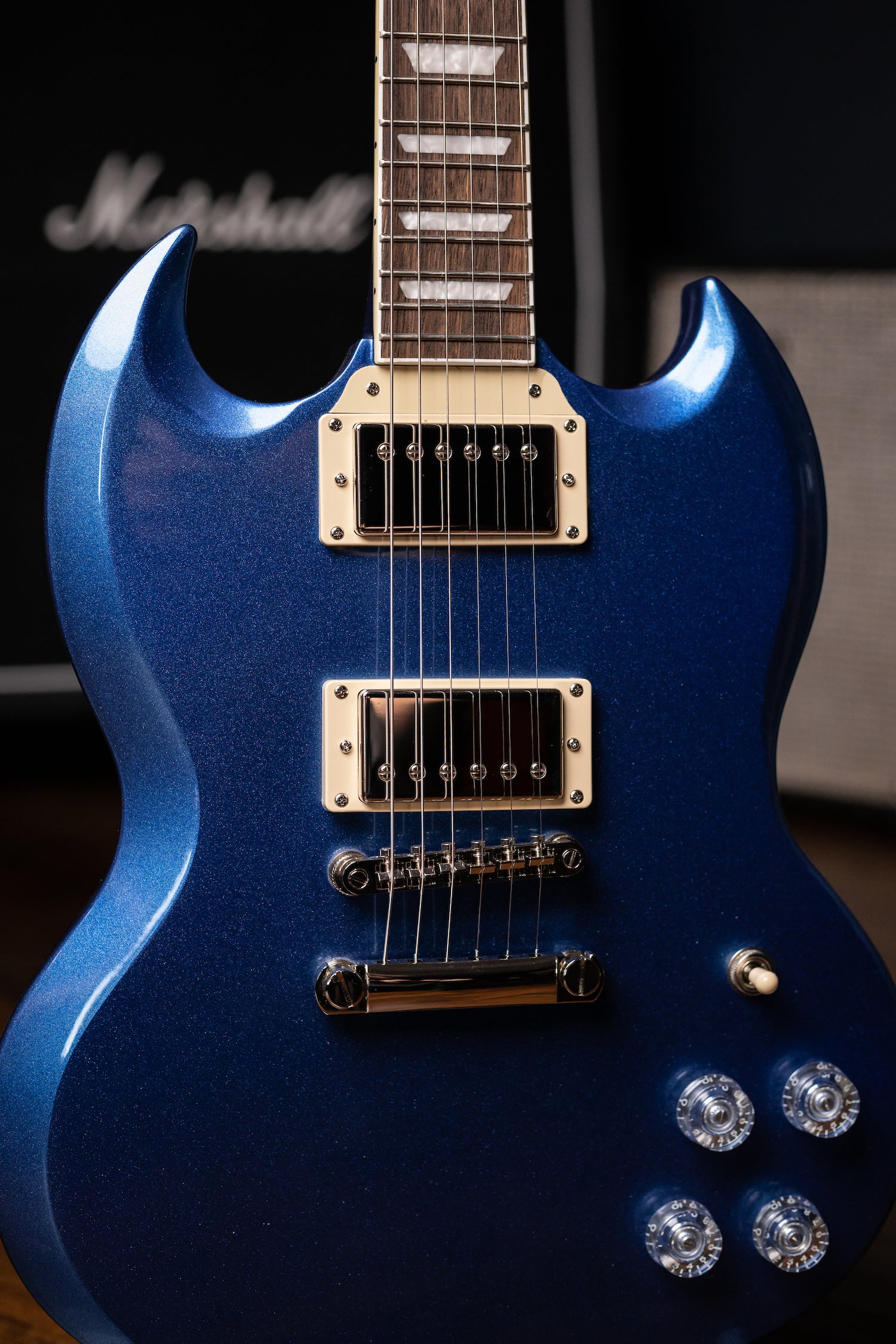 Epiphone SG Muse Electric Guitar - Radio Blue Metallic