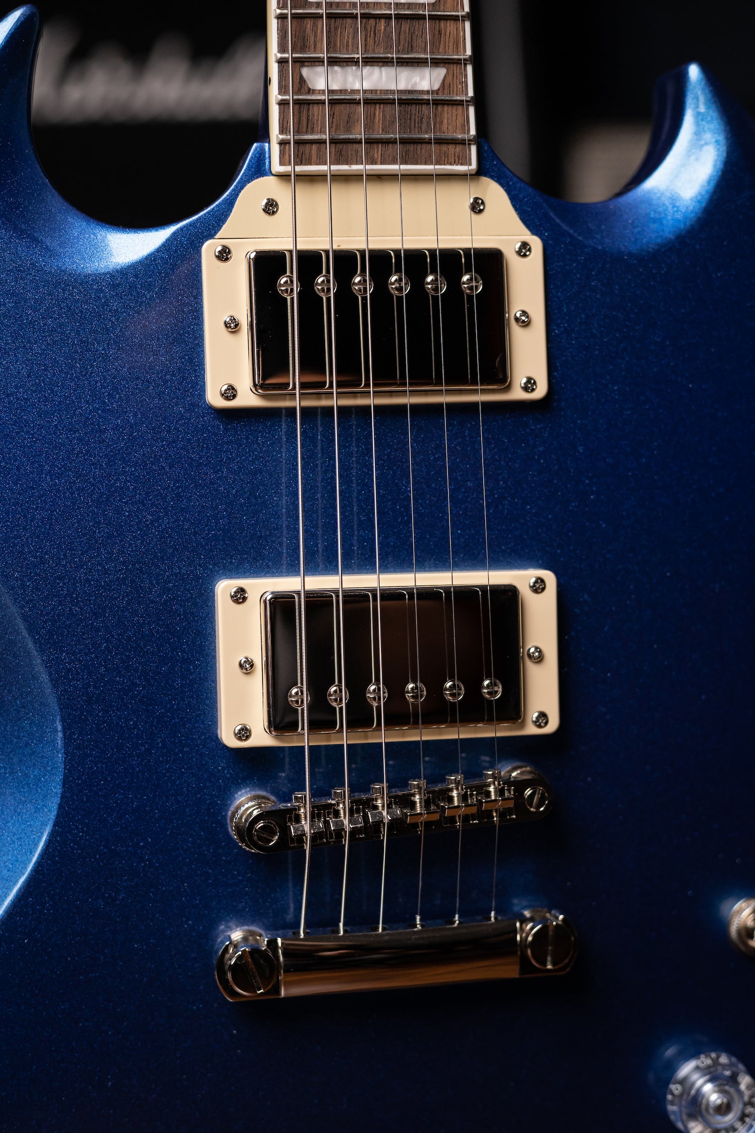 Epiphone SG Muse Electric Guitar - Radio Blue Metallic – Walt