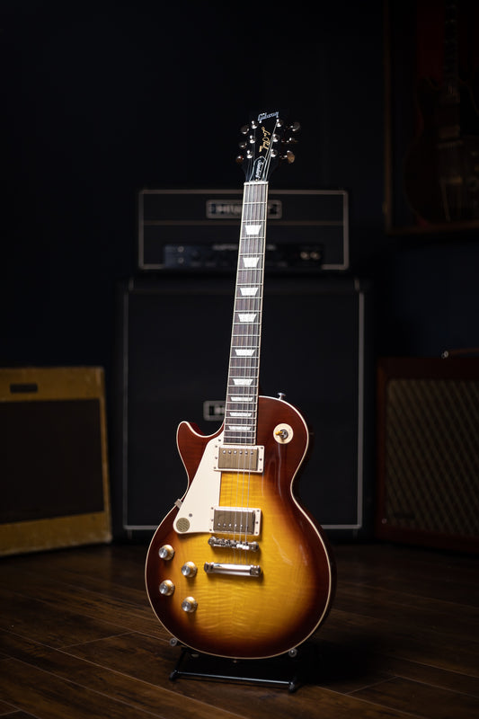 Gibson Les Paul Standard ‘60s Figured Top Left-Handed Electric Guitar - Bourbon Burst