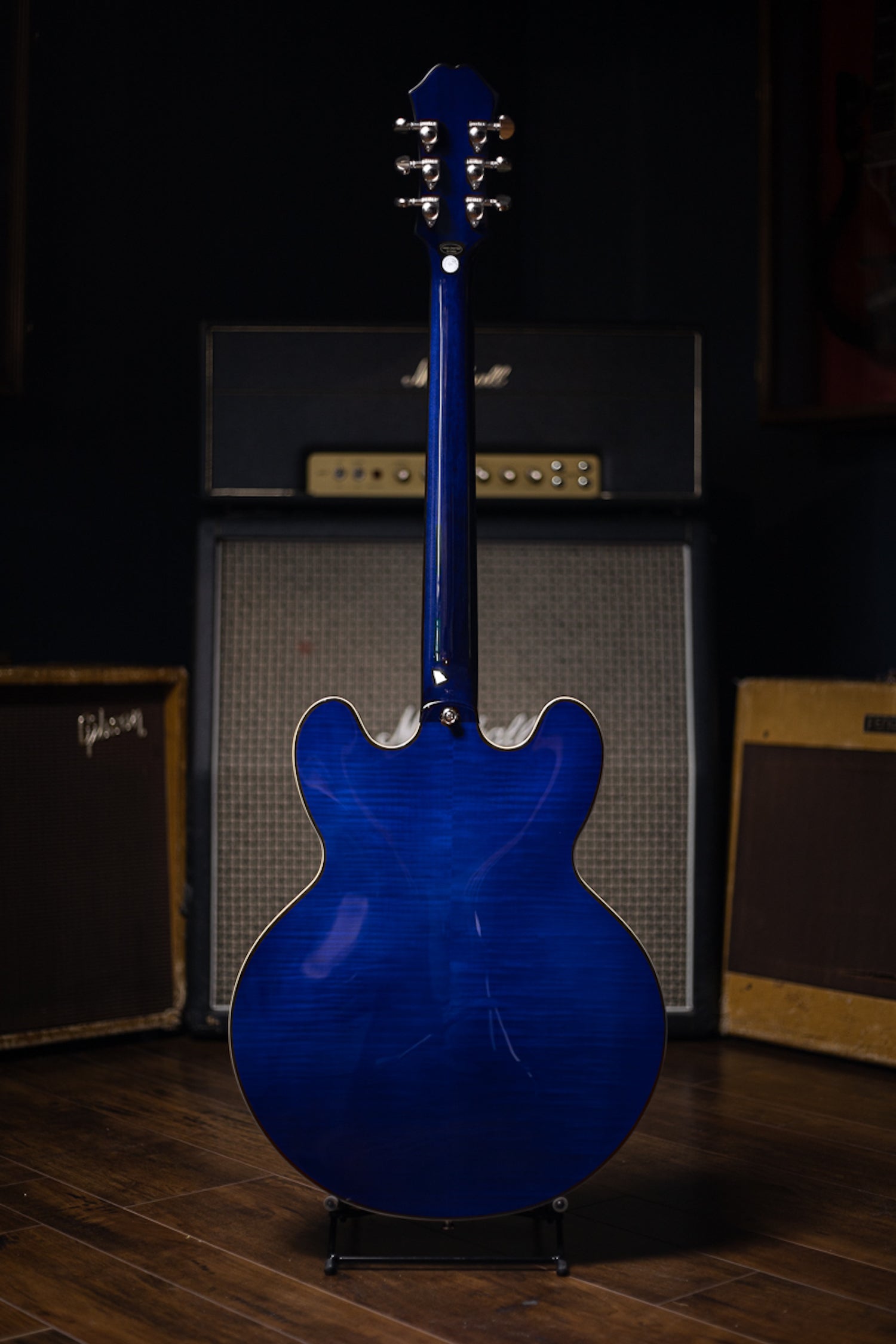 Epiphone dot deals blue burst