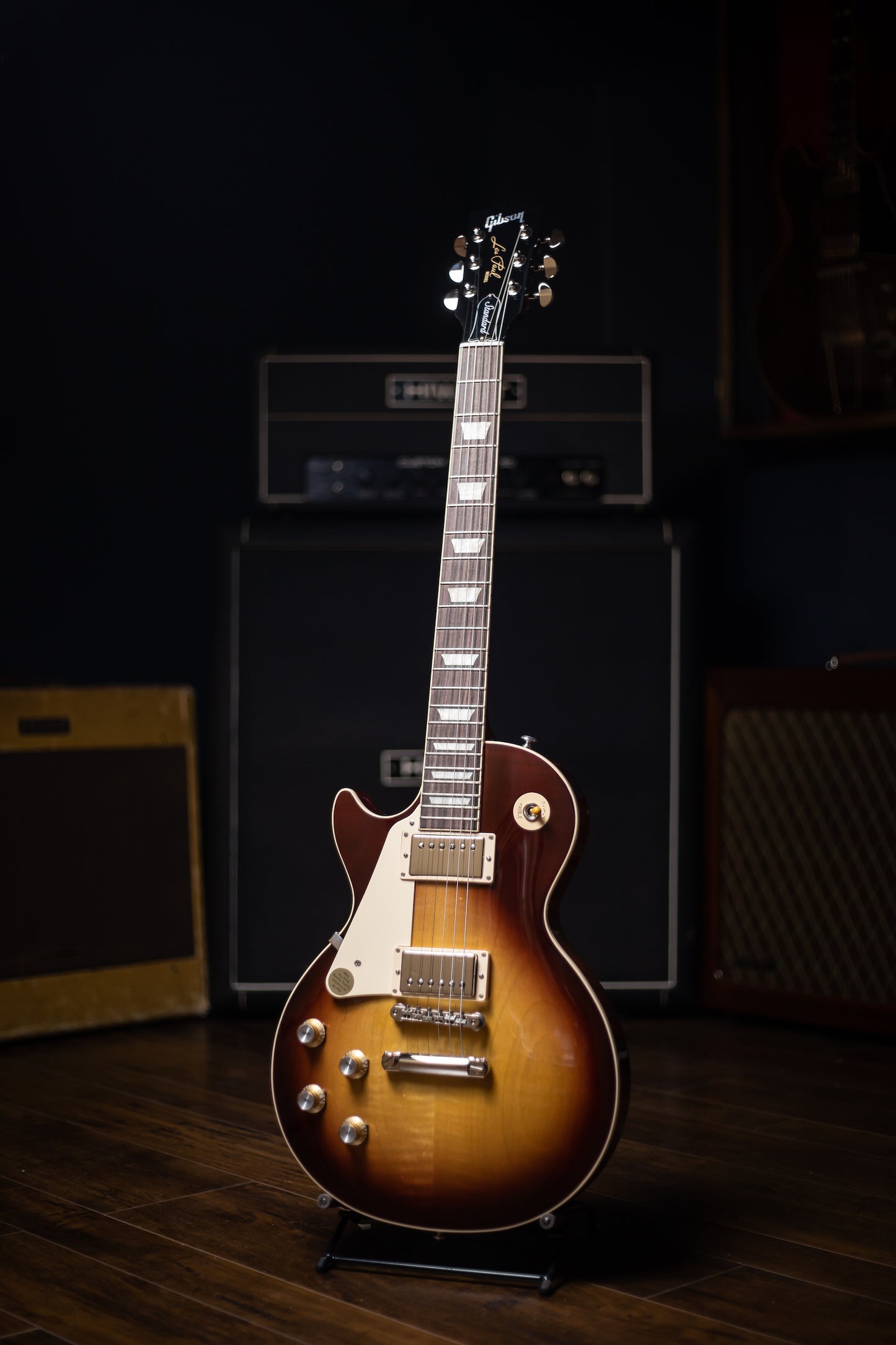 Gibson Les Paul Standard ‘60s Figured Top Left-Handed Electric Guitar - Bourbon Burst