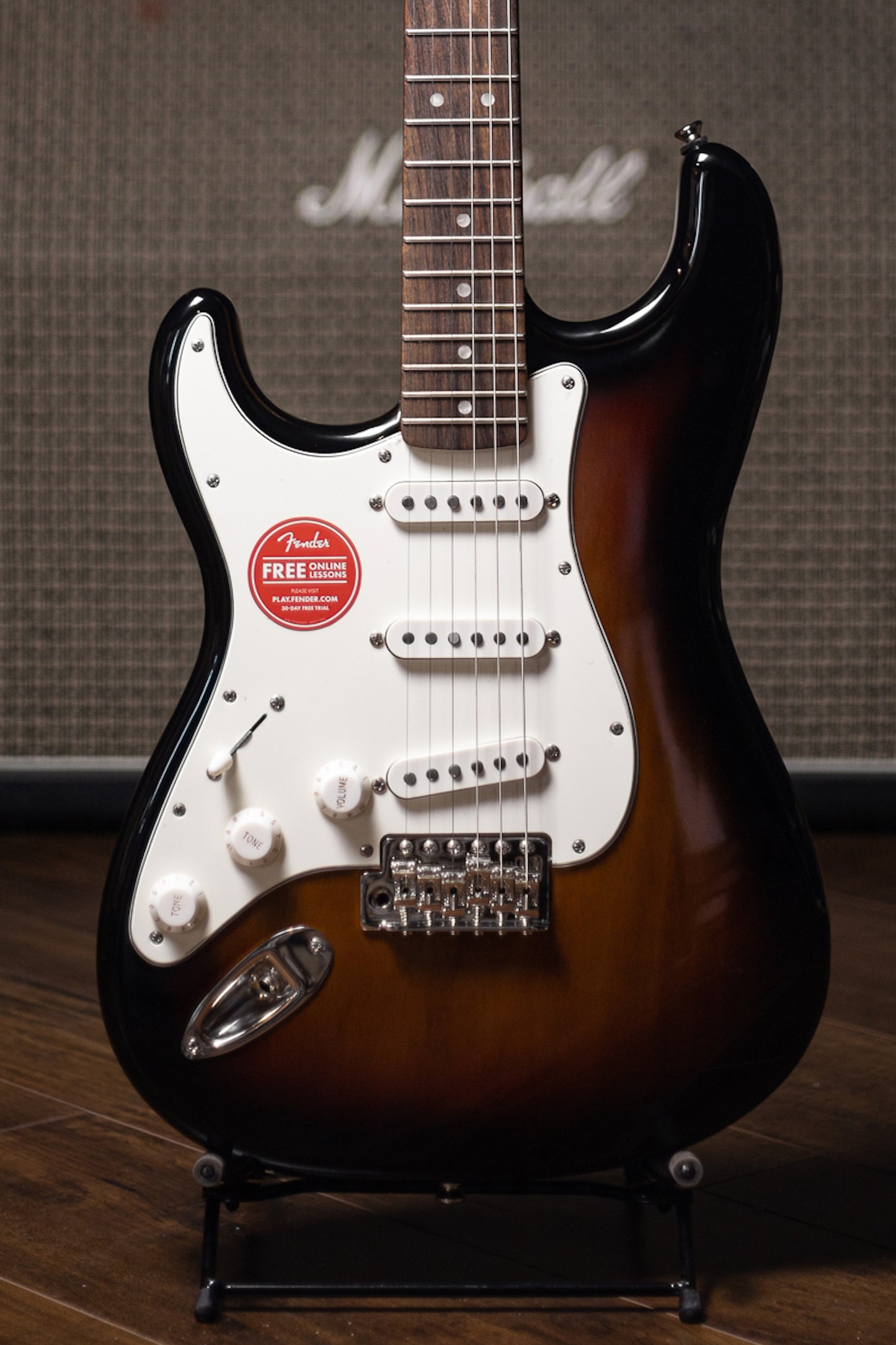 Squier Classic Vibe '60s Stratocaster Left Handed Electric Guitar - 3-Tone Sunburst
