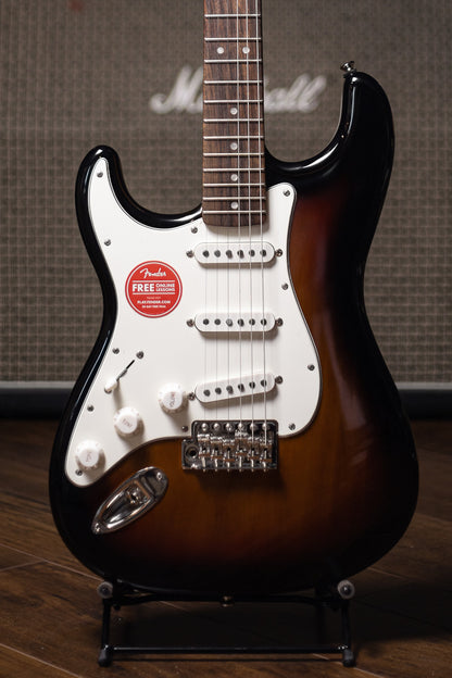 Squier Classic Vibe '60s Stratocaster Left Handed Electric Guitar - 3-Tone Sunburst