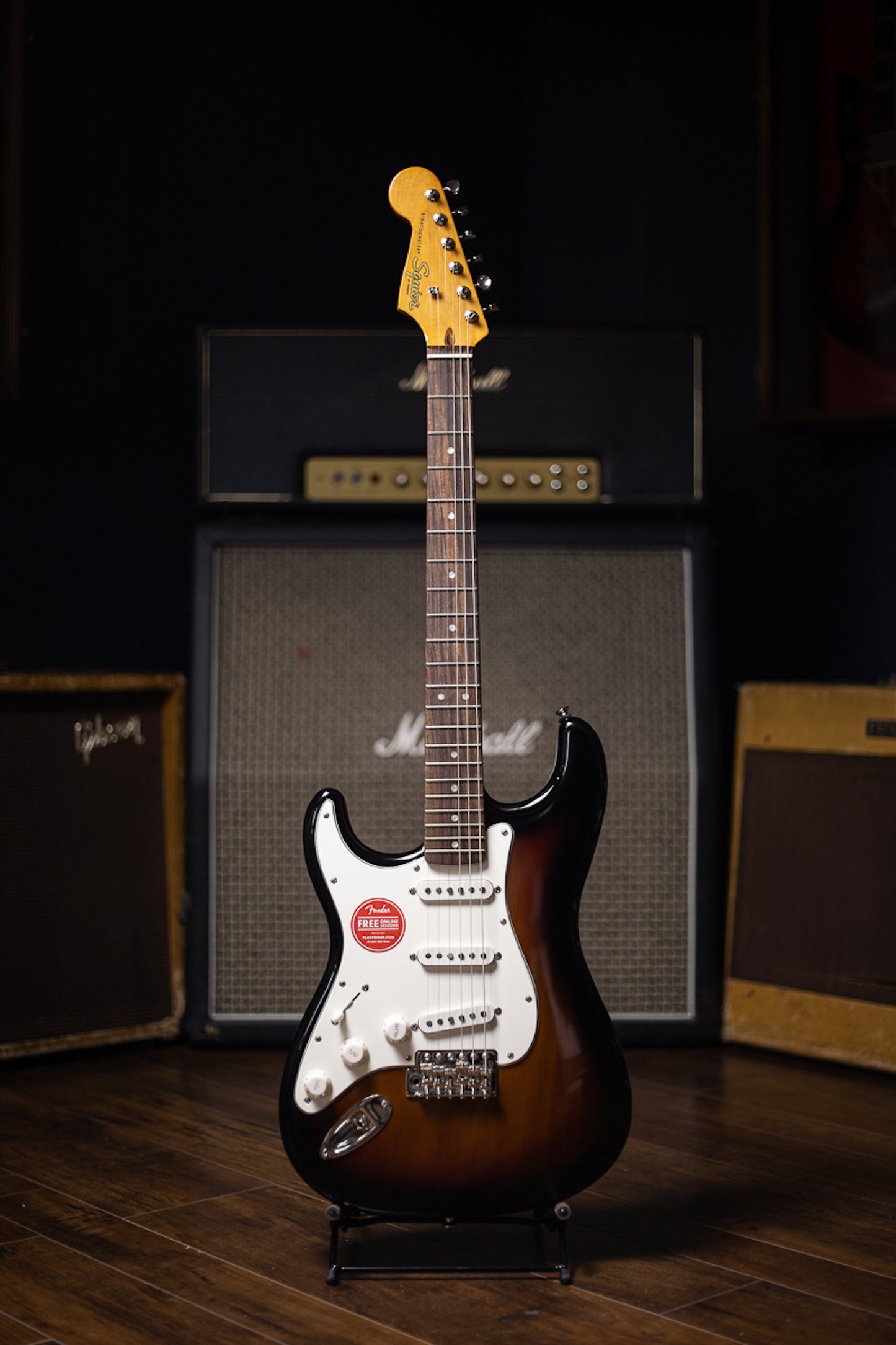 Squier Classic Vibe '60s Stratocaster Left Handed Electric Guitar - 3-Tone Sunburst