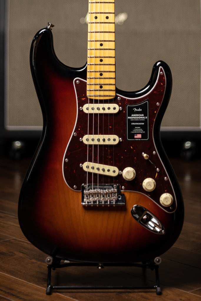 Fender American Professional II Stratocaster Electric Guitar - 3-Color Sunburst