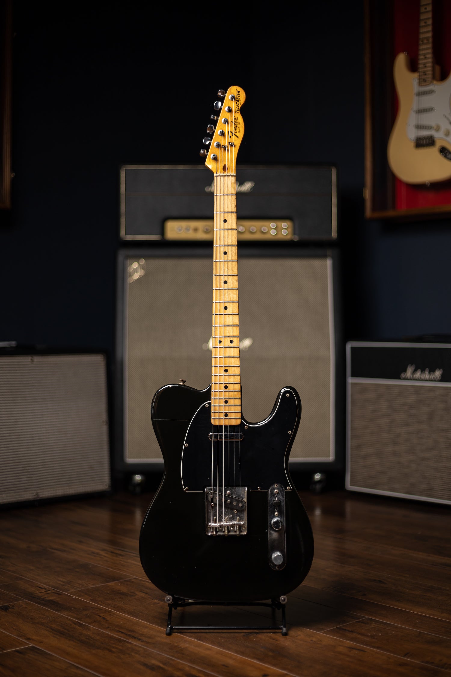 1978 Fender Telecaster Electric Guitar - Black