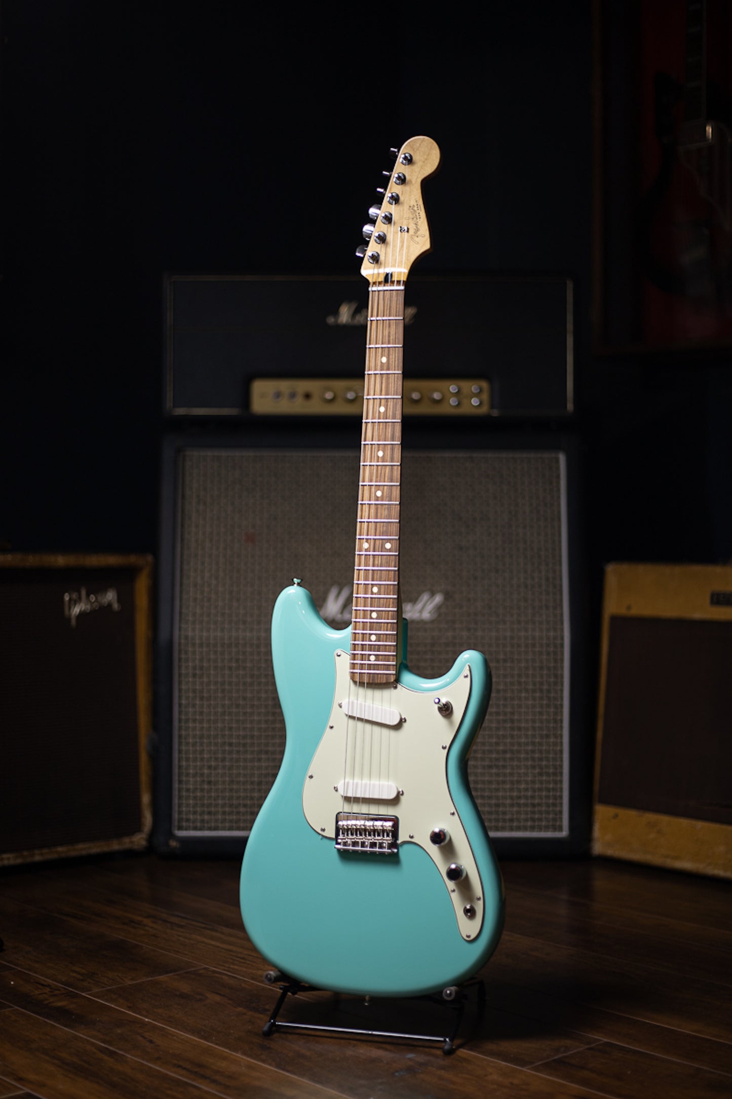 Fender Player Duo Sonic Electric Guitar - Seafoam Green