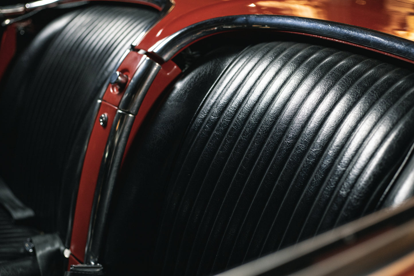1962 Chevrolet Corvette Convertible “Fuelie” - Roman Red Second Seat