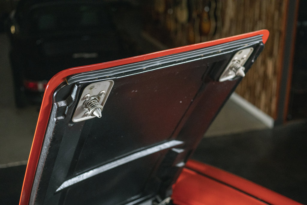 1962 Chevrolet Corvette Convertible “Fuelie” - Roman Red lifted