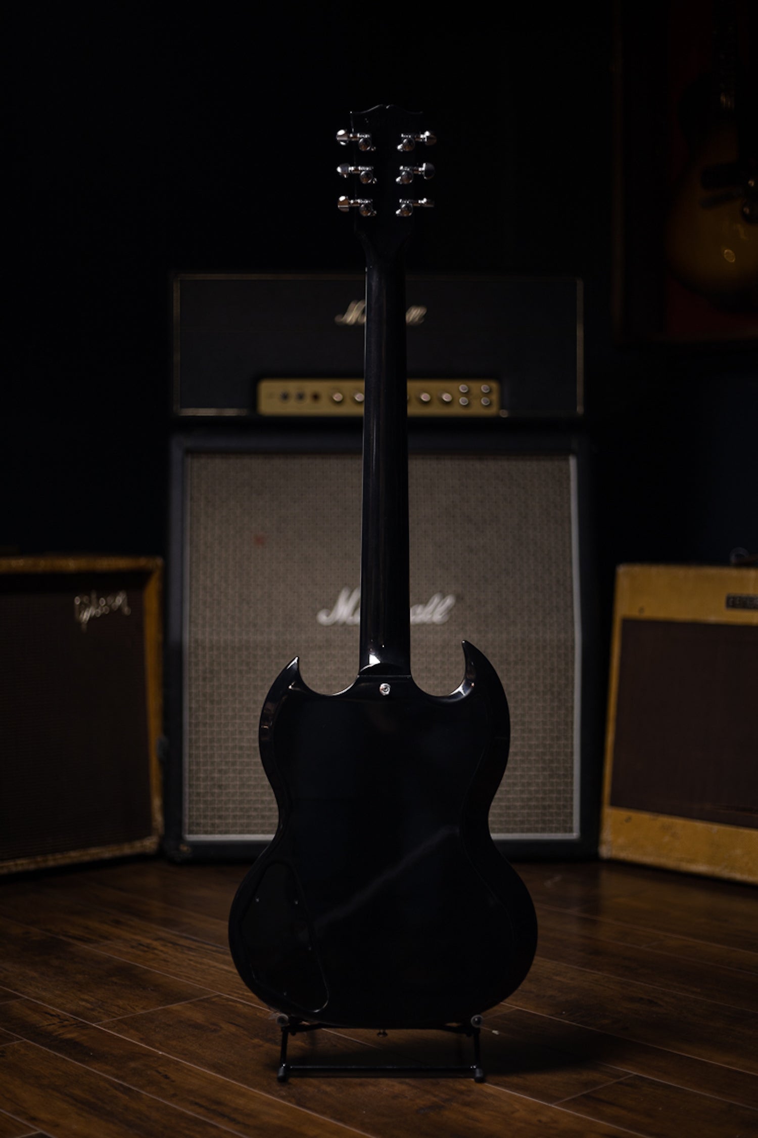 Gibson SG Modern Figured Electric Guitar - Trans Black Fade
