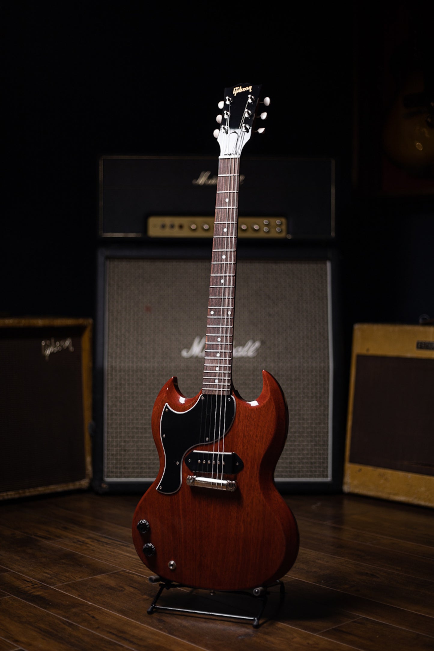 Gibson SG Junior Left Handed Electric Guitar - Vintage Cherry