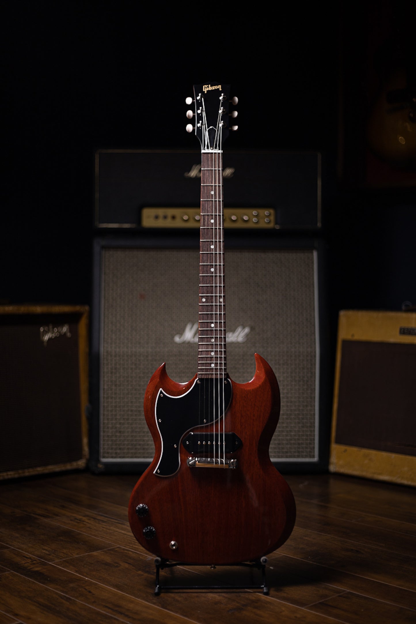 Gibson SG Junior Left Handed Electric Guitar - Vintage Cherry