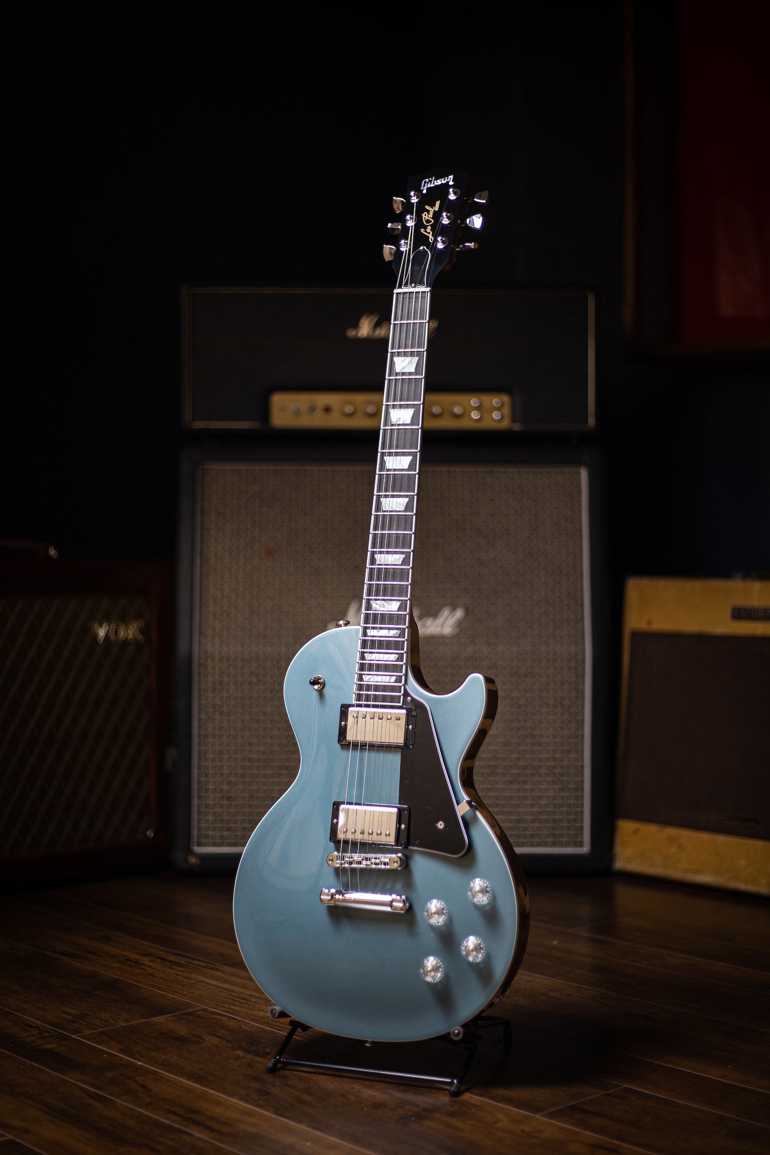 Gibson Les Paul Modern Electric Guitar - Faded Pelham Blue