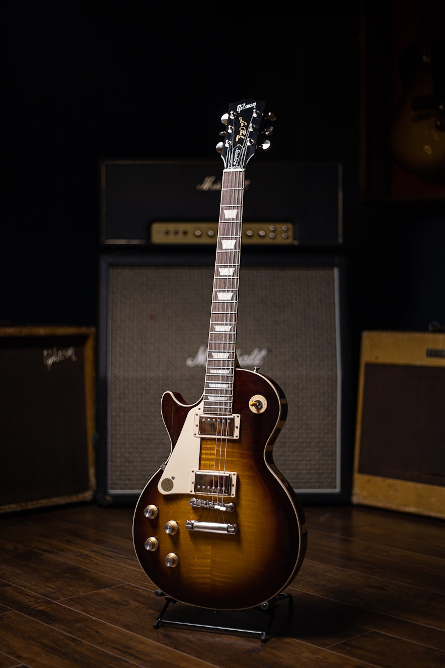 Gibson Les Paul Standard ‘60s Figured Top Left Handed Electric Guitar - Iced Tea