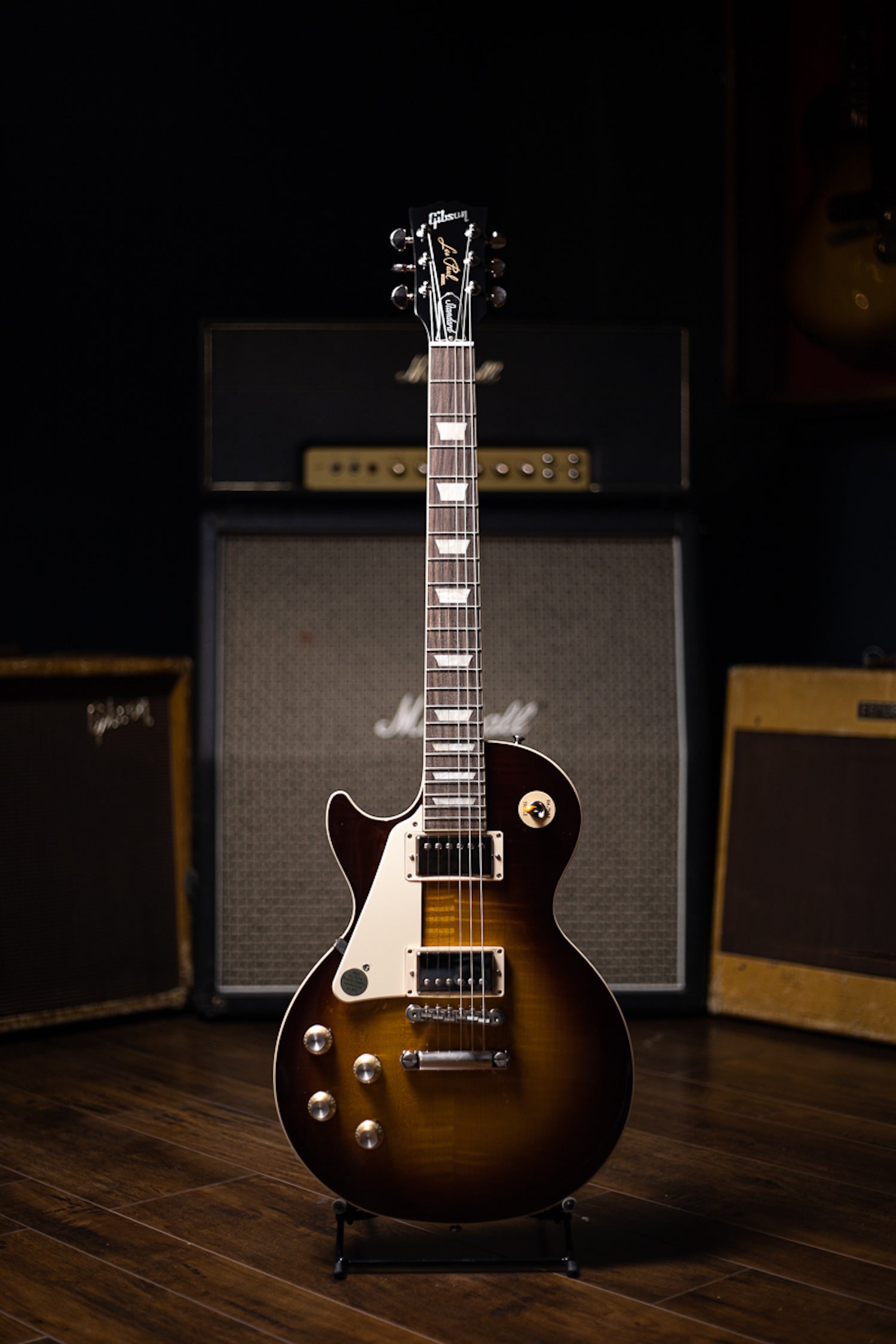 Gibson Les Paul Standard ‘60s Figured Top Left Handed Electric Guitar - Iced Tea