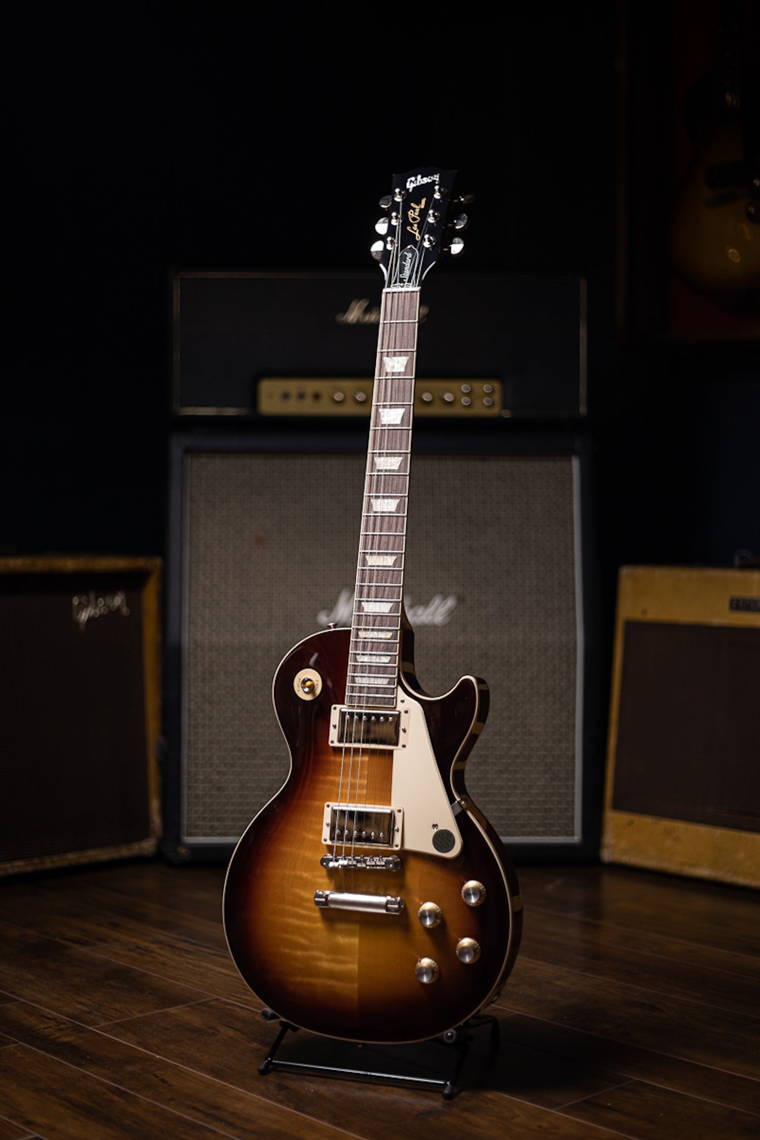 Gibson Les Paul Standard ‘60s Figured Top Electric Guitar - Bourbon Burst