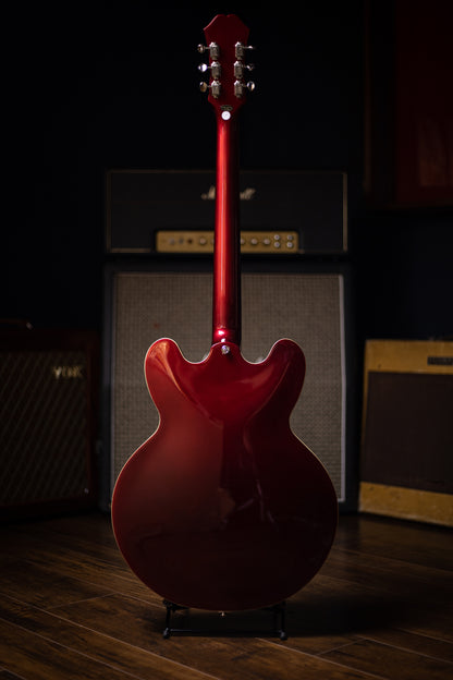 Epiphone Riviera w/ Frequensator Tailpiece Electric Guitar - Sparkling Burgundy