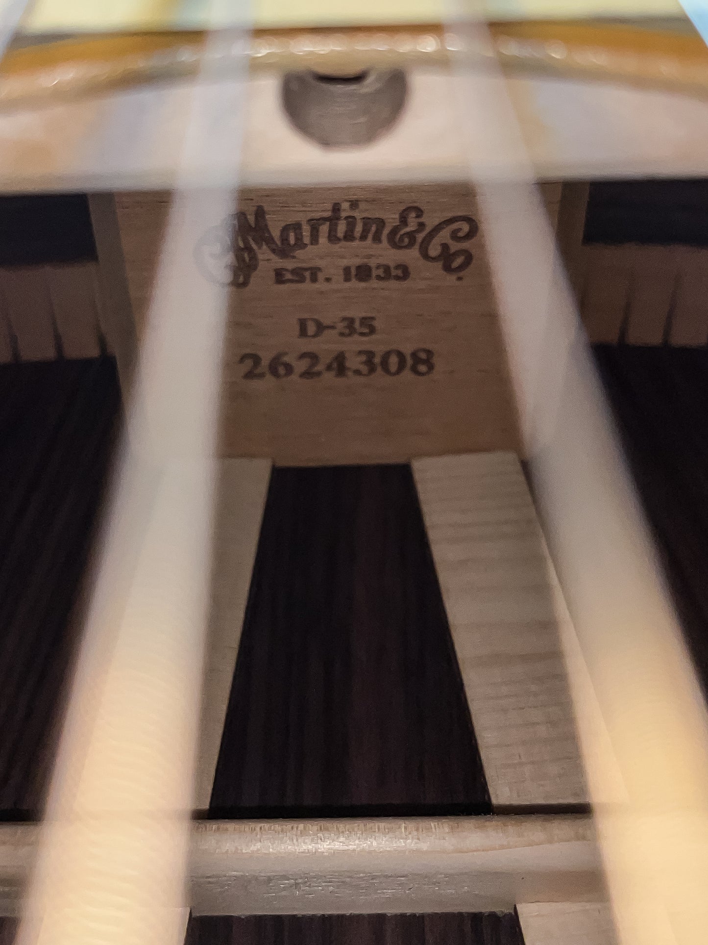Martin D-35 Dreadnought Acoustic Guitar - Natural