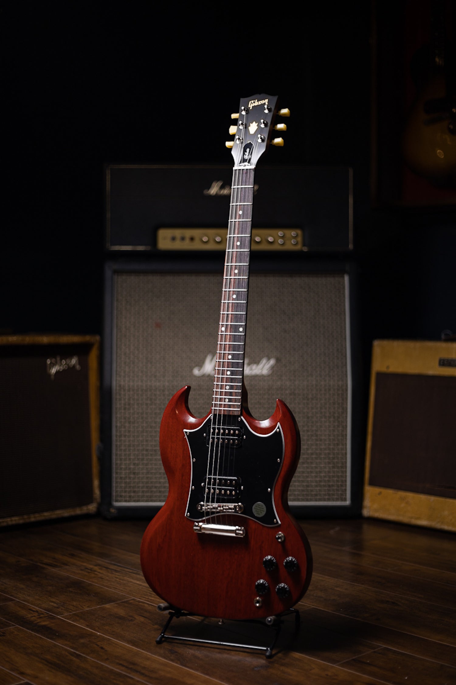 Gibson SG Tribute Electric Guitar - Vintage Cherry Satin – Walt