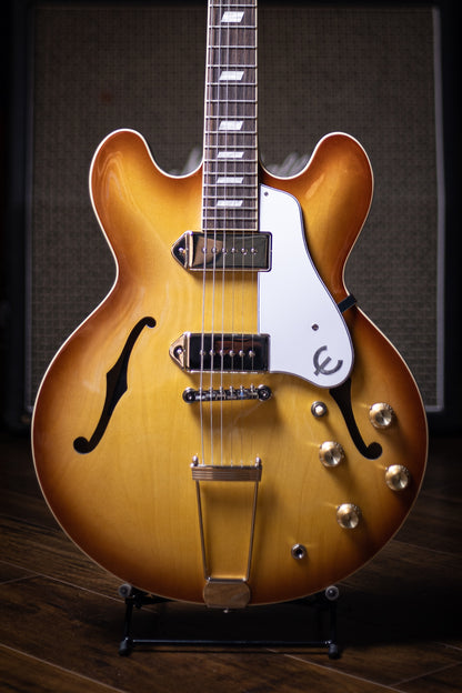 Epiphone Casino USA Collection Electric Guitar - Royal Tan
