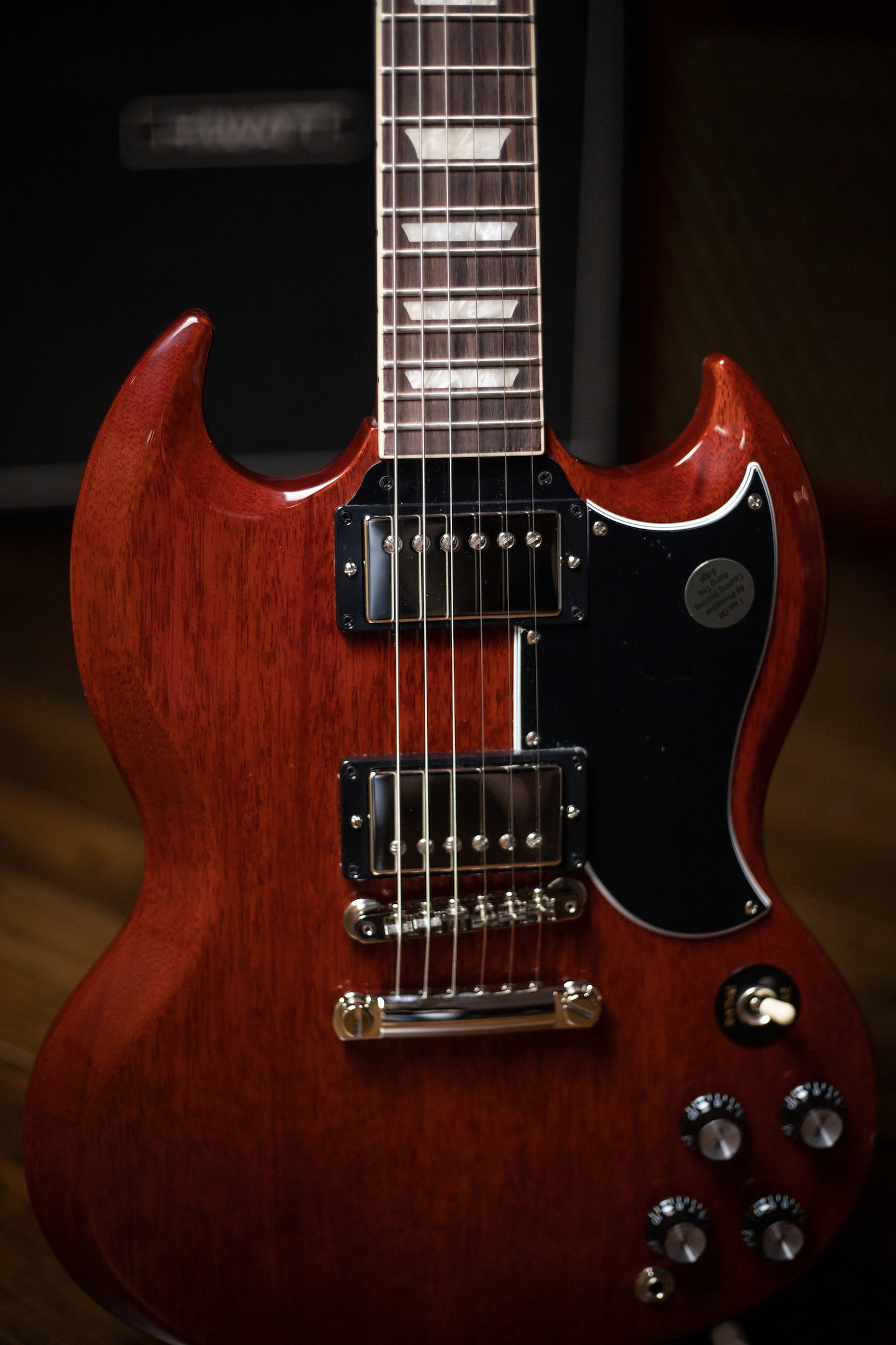 Gibson SG Standard '61 with Stop Bar Electric Guitar - Vintage Cherry