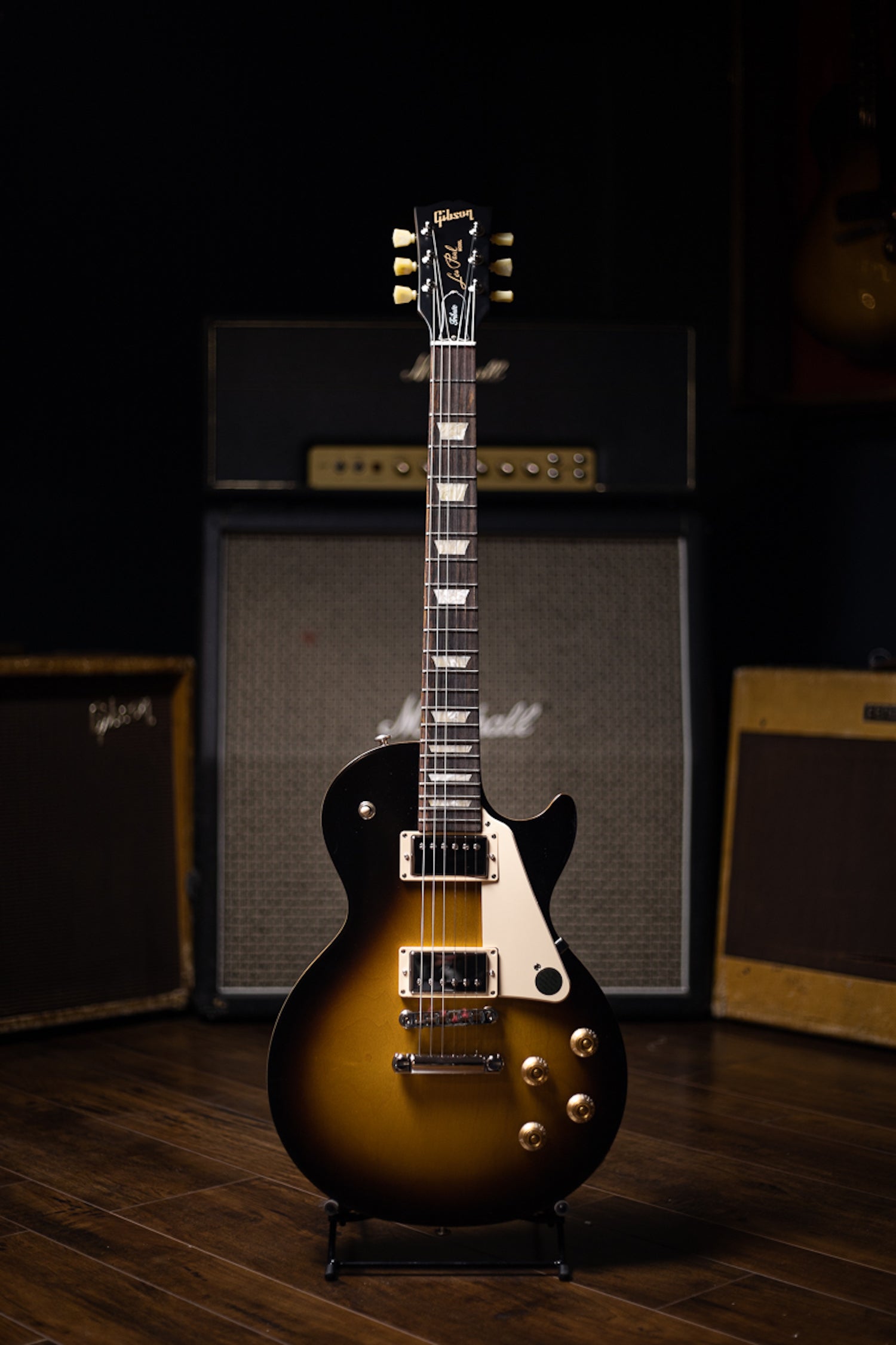Gibson Les Paul Tribute Satin Electric Guitar - Tobacco Burst