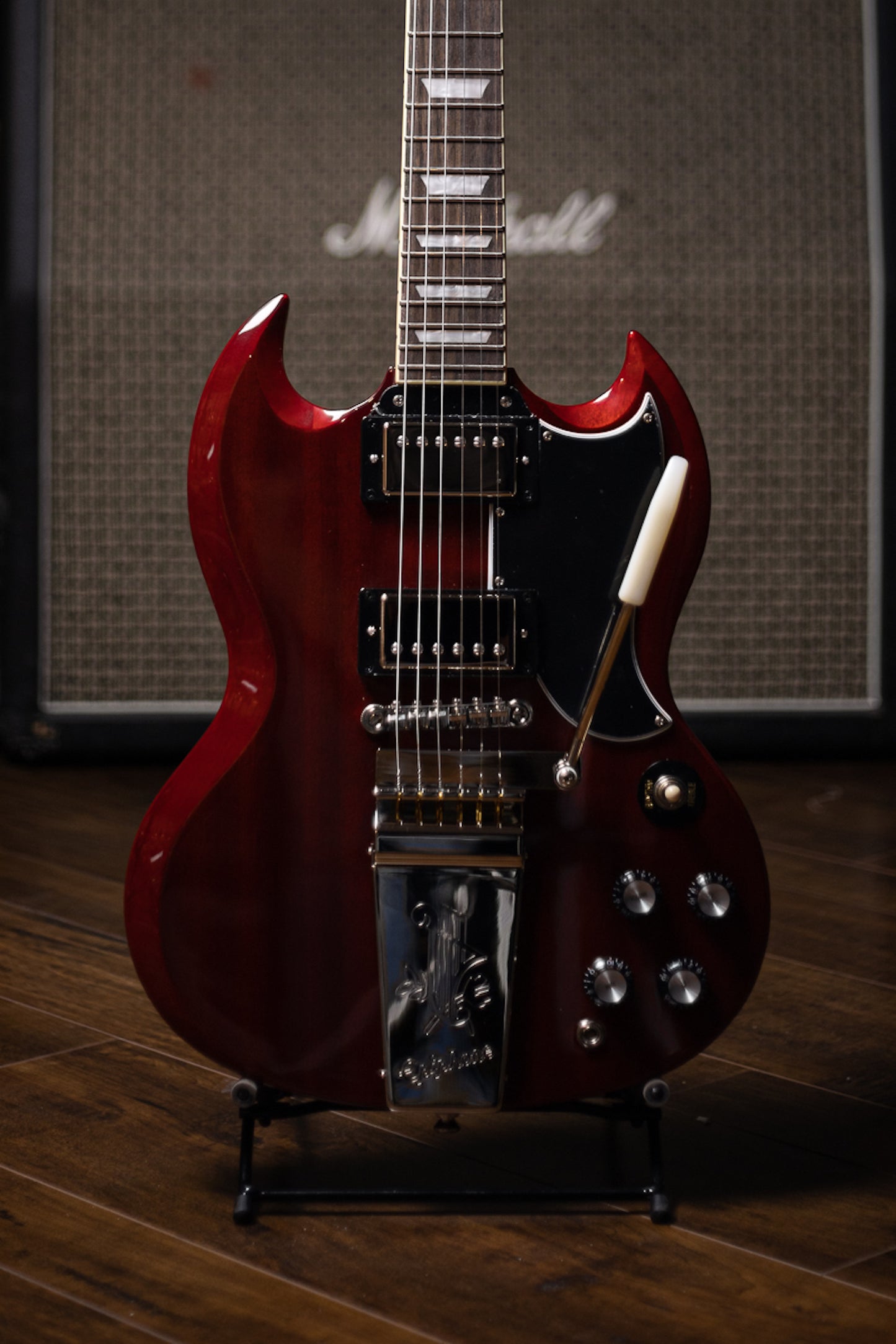 Epiphone SG Standard '60s Maestro Vibrola Electric Guitar - Vintage Cherry