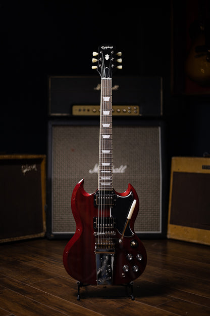 Epiphone SG Standard '60s Maestro Vibrola Electric Guitar - Vintage Cherry