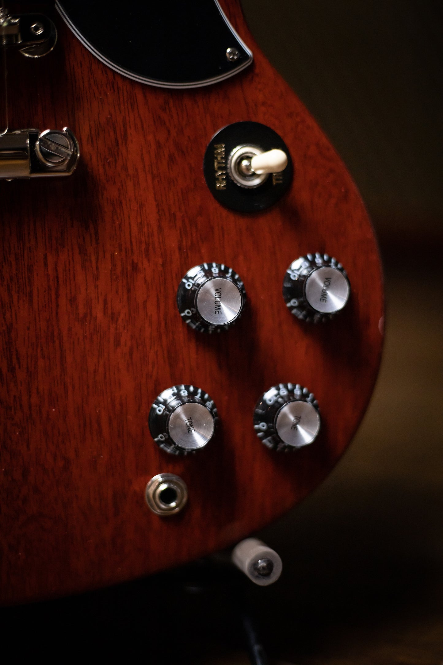 Gibson SG Standard '61 with Stop Bar Electric Guitar - Vintage Cherry