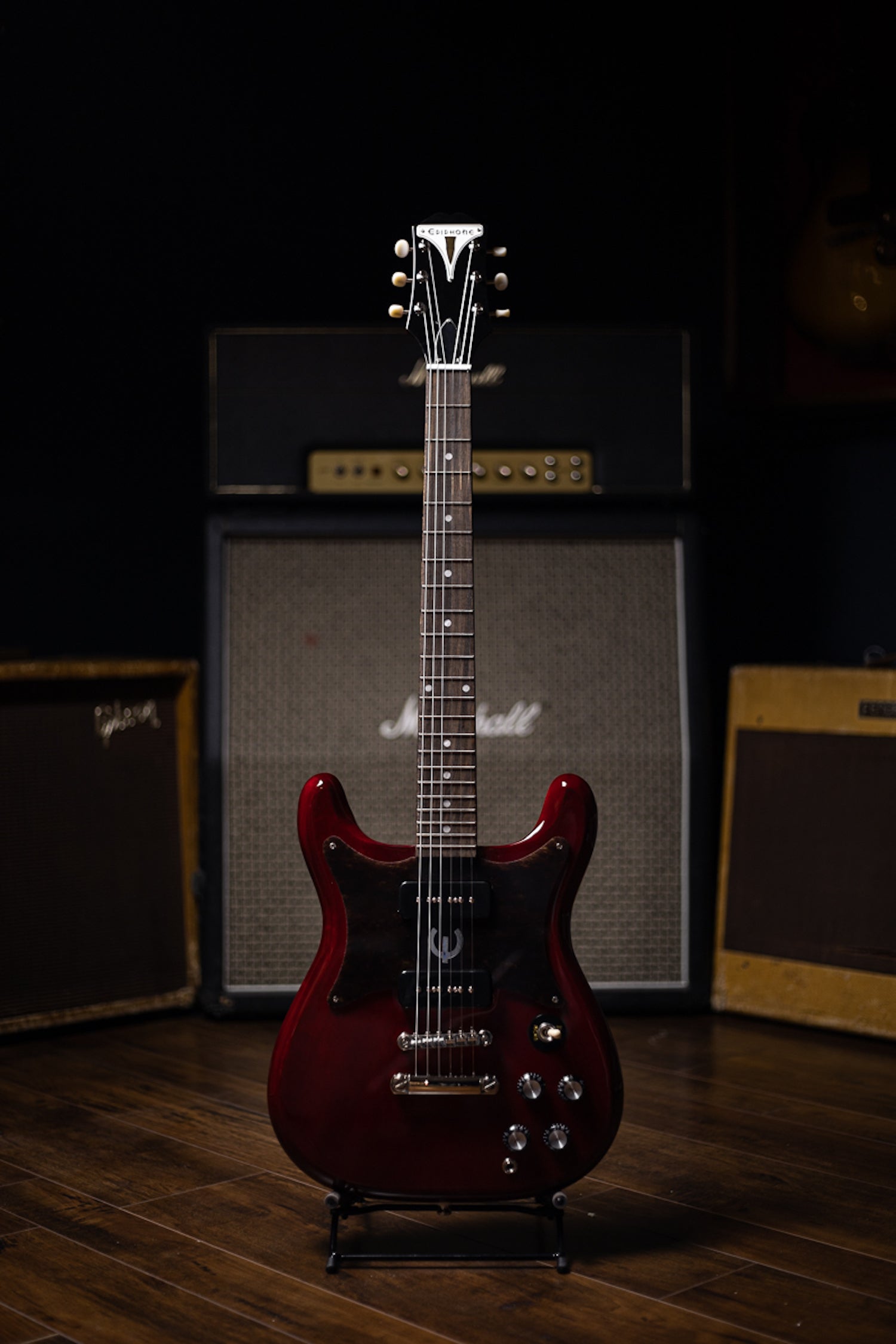Epiphone Wilshire P-90s Electric Guitar - Cherry