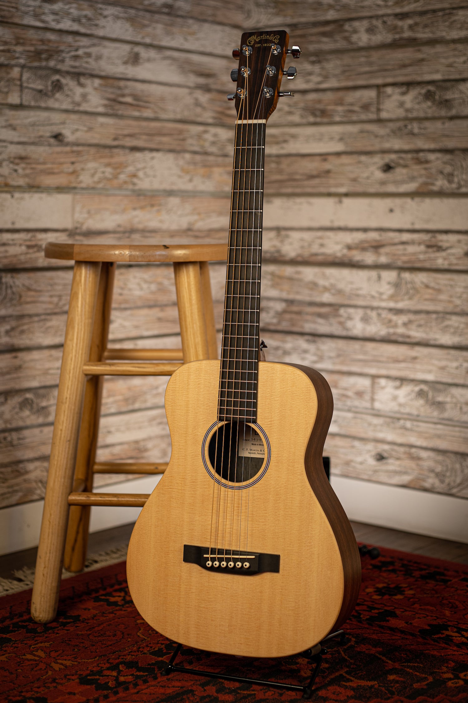 Martin lx1r little martin shop acoustic guitar