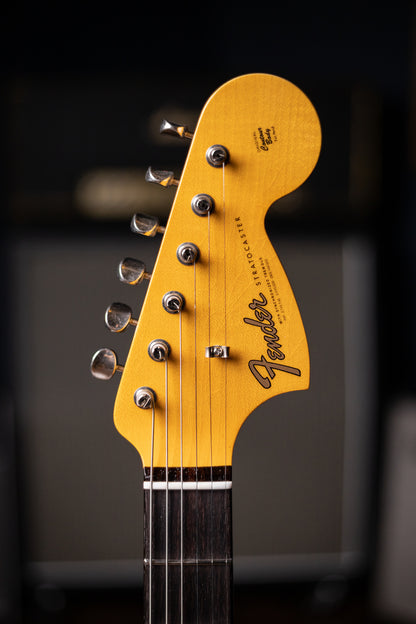 Fender Custom Shop '66 Stratocaster Deluxe Closet Classic Electric Guitar - Faded Aged Candy Apple Red