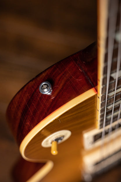 2015 Gibson Custom Shop True Historic Les Paul 1959 Reissue Figured Top Electric Guitar - Lemon Burst