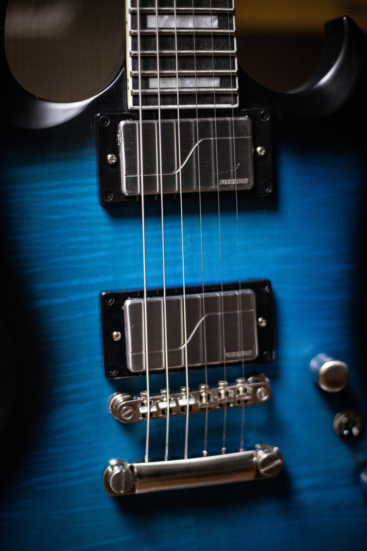 Epiphone SG Prophecy Electric Guitar - Blue Tiger Aged Gloss