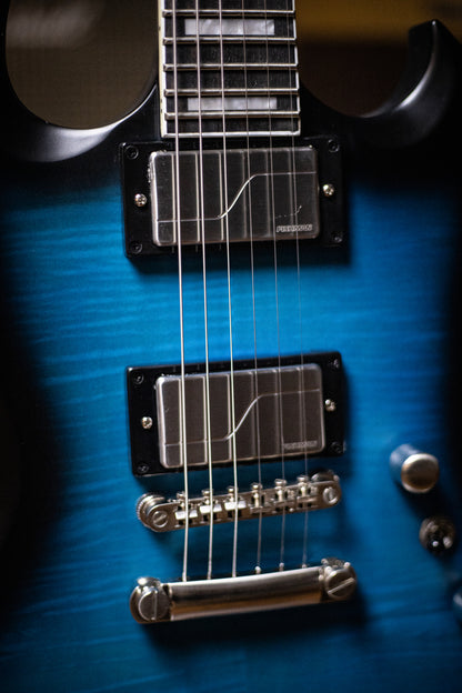 Epiphone SG Prophecy Electric Guitar - Blue Tiger Aged Gloss