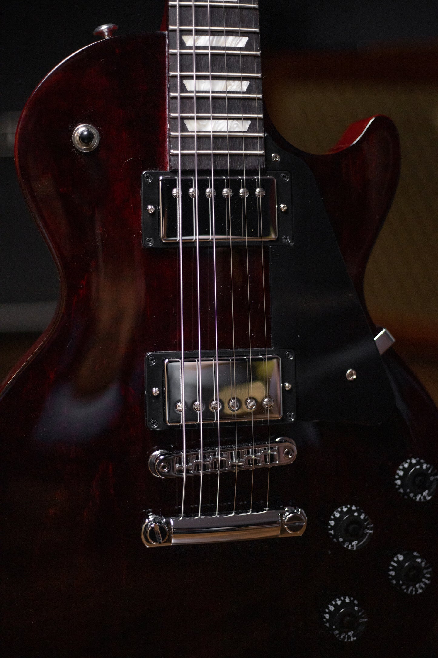 Gibson Les Paul Studio Electric Guitar - Wine Red