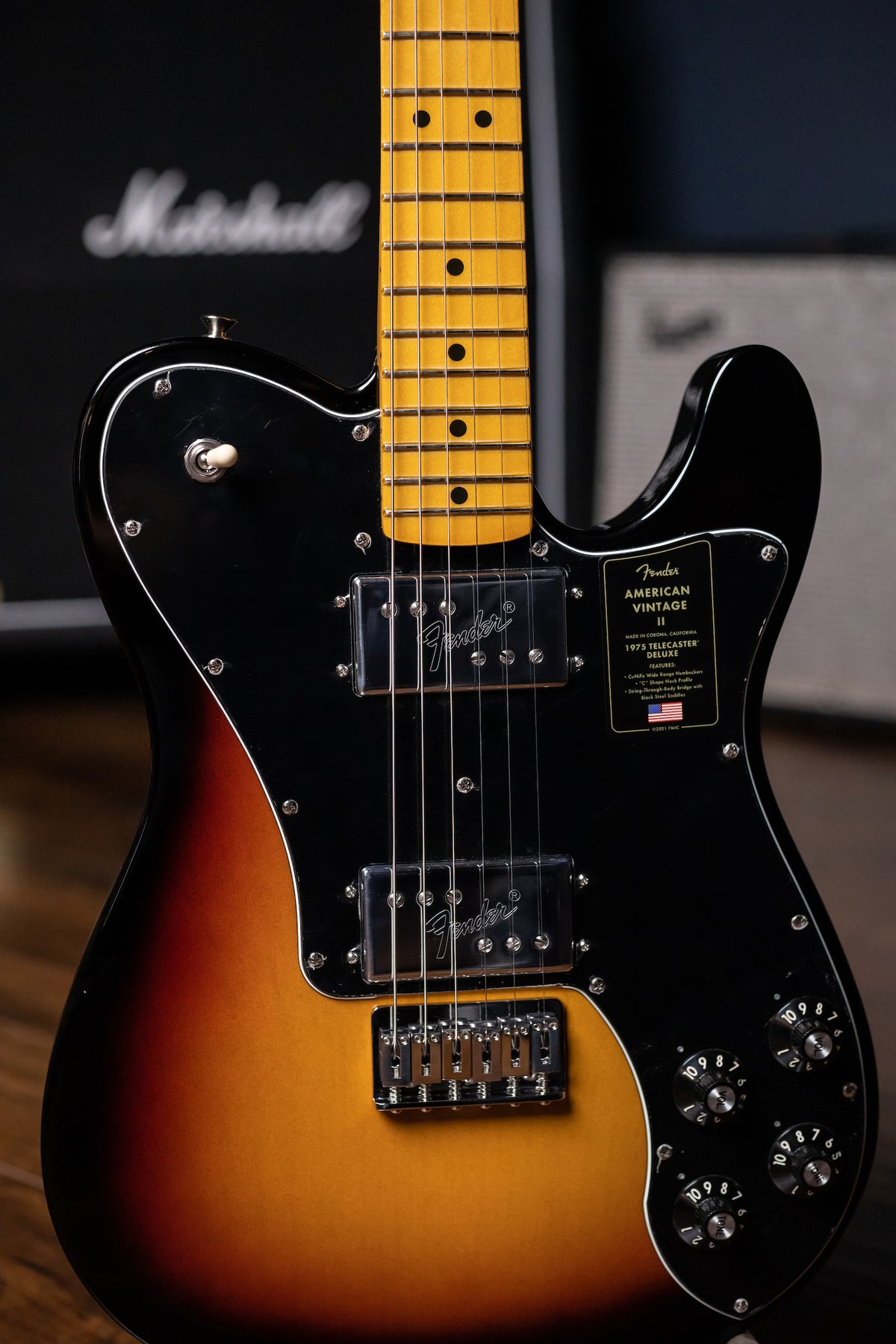 Fender American Vintage II 1975 Telecaster® Deluxe Electric Guitar 