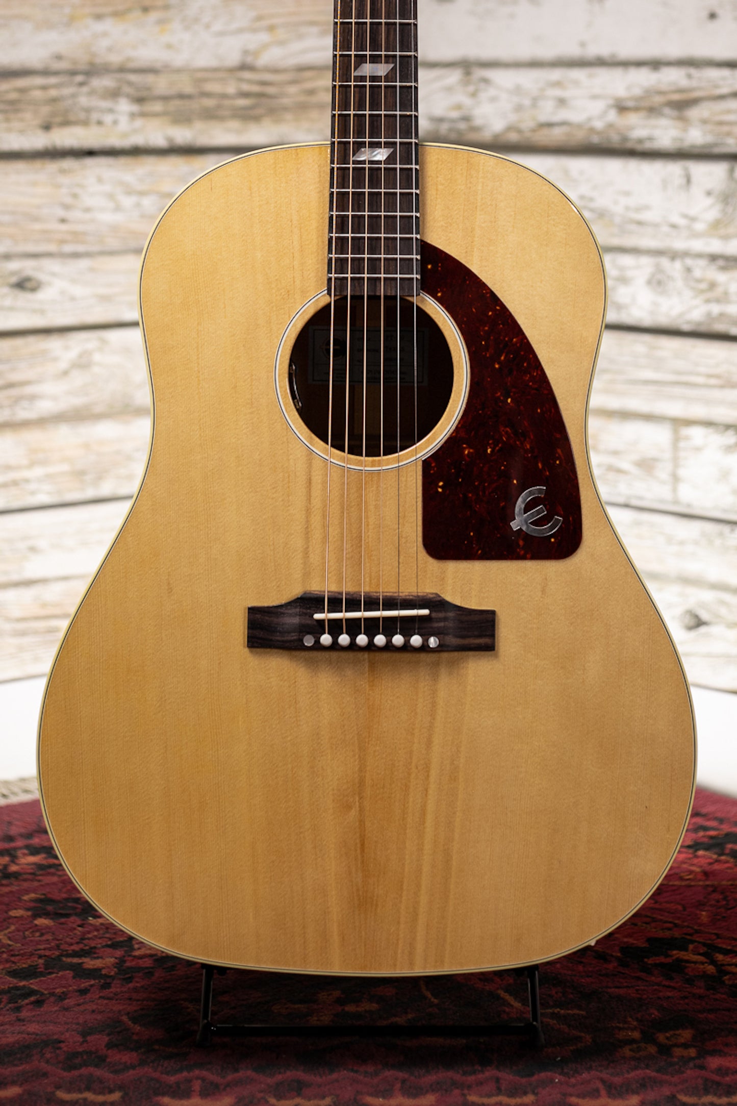Epiphone Texan USA Acoustic-Electric Guitar - Antique Natural