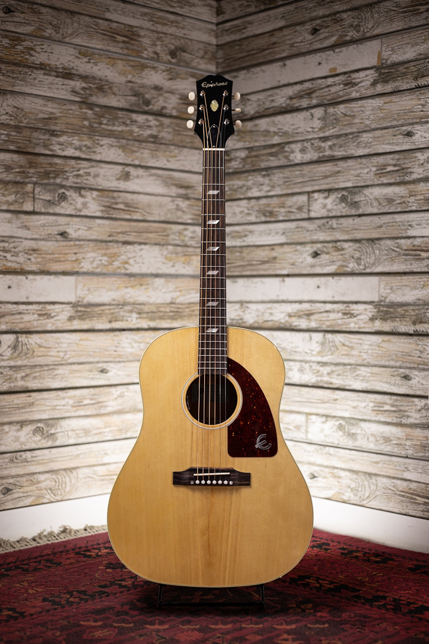 Epiphone Texan USA Acoustic-Electric Guitar - Antique Natural
