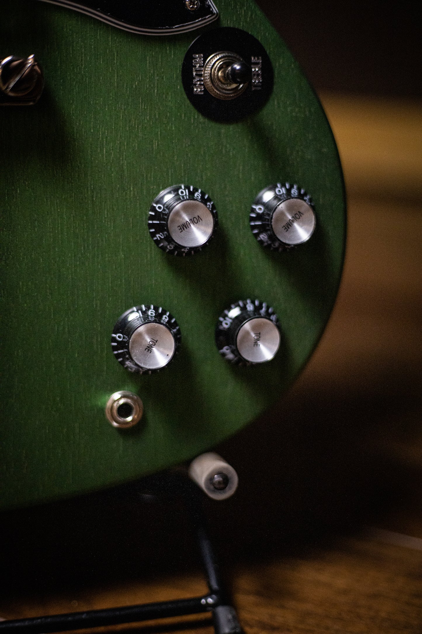 Epiphone SG Classic Worn P90 Electric Guitar - Worn Inverness Green