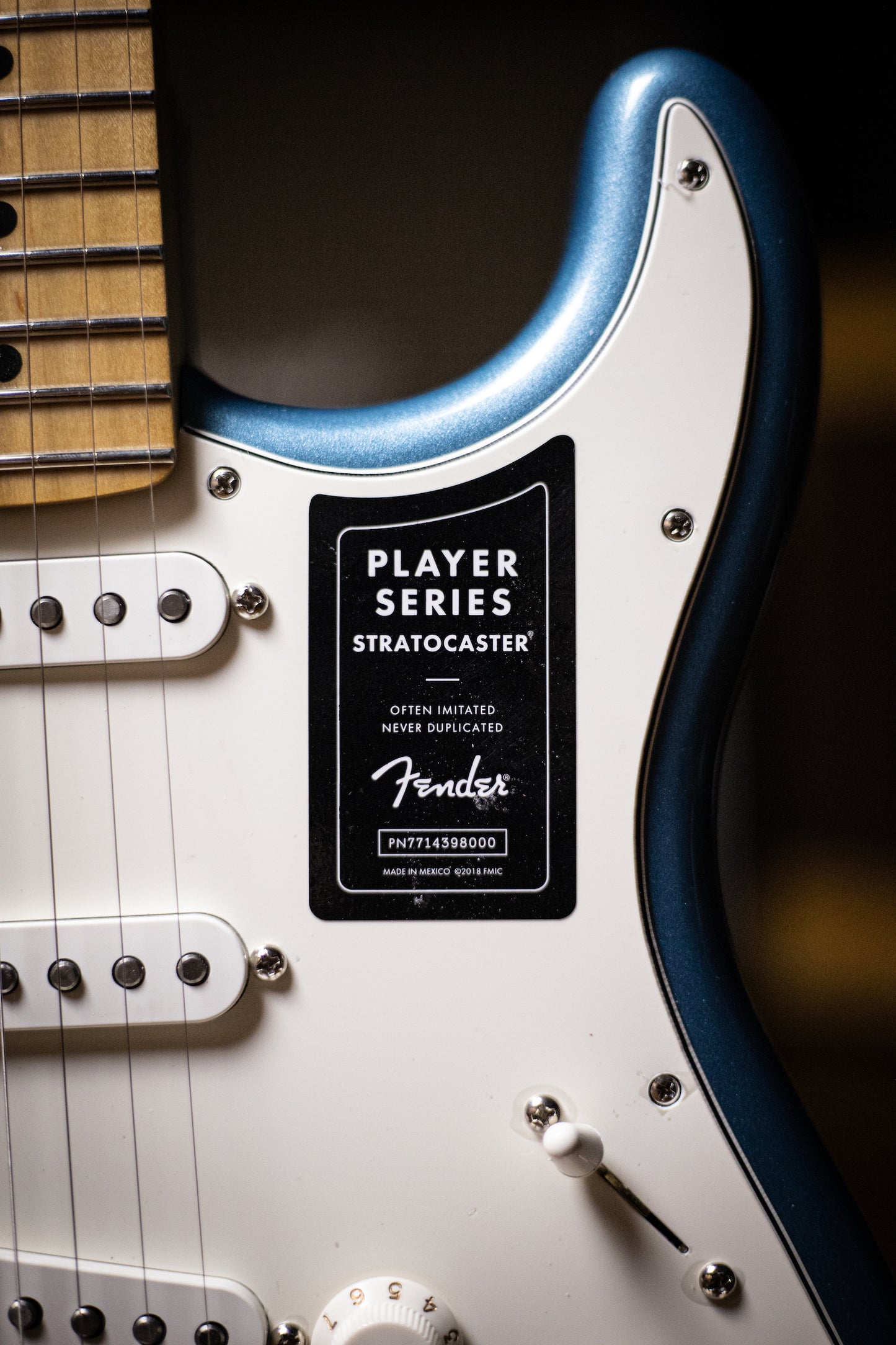 Fender Player Stratocaster Electric Guitar - Tidepool