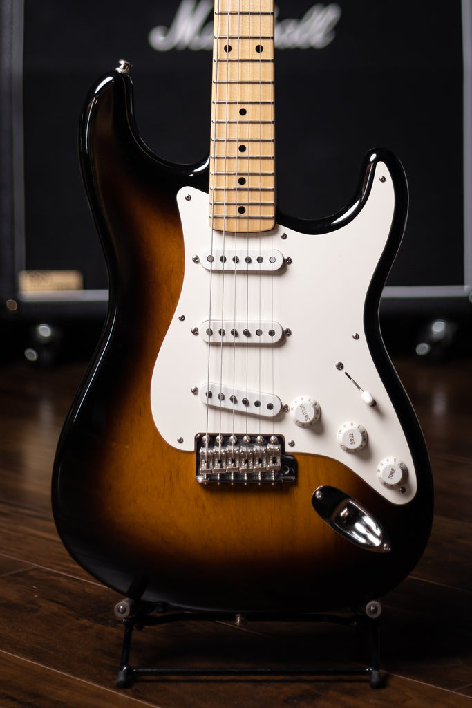 2006 Fender Custom Shop 1955 Stratocaster NOS Masterbuilt John Cruz Electric Guitar - Dark Two Tone Sunburst