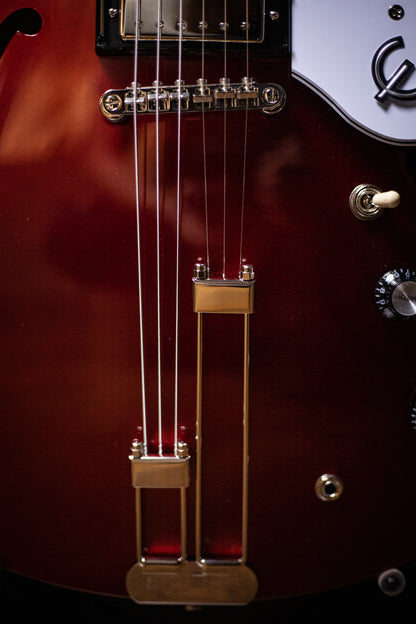 Epiphone Riviera w/ Frequensator Tailpiece Electric Guitar - Sparkling Burgundy