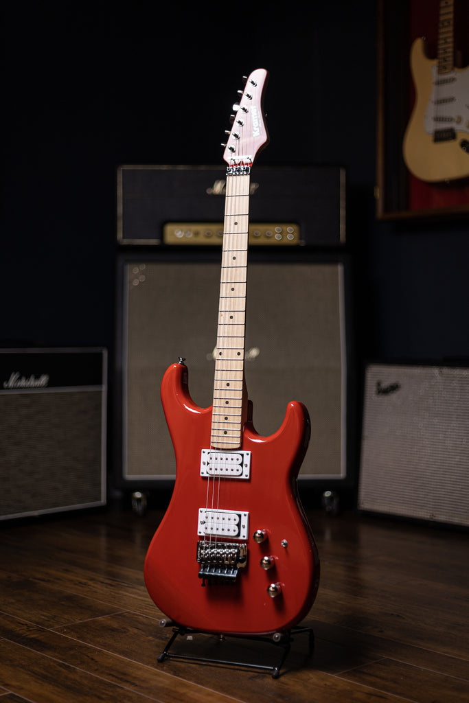 Kramer Pacer Classic FR Special Electric Guitar - Scarlet Red Metallic
