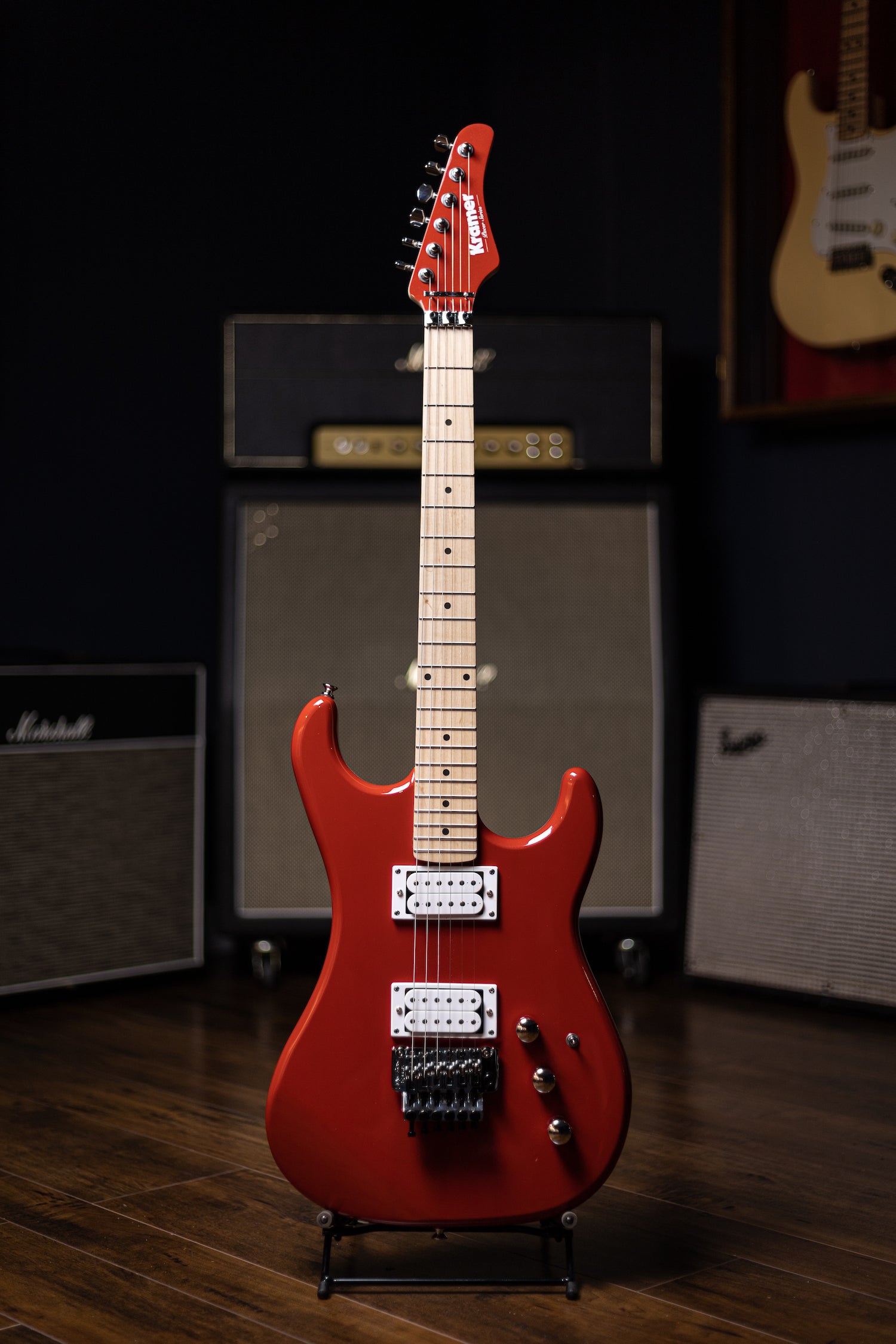 Kramer Pacer Classic FR Special Electric Guitar - Scarlet Red Metallic