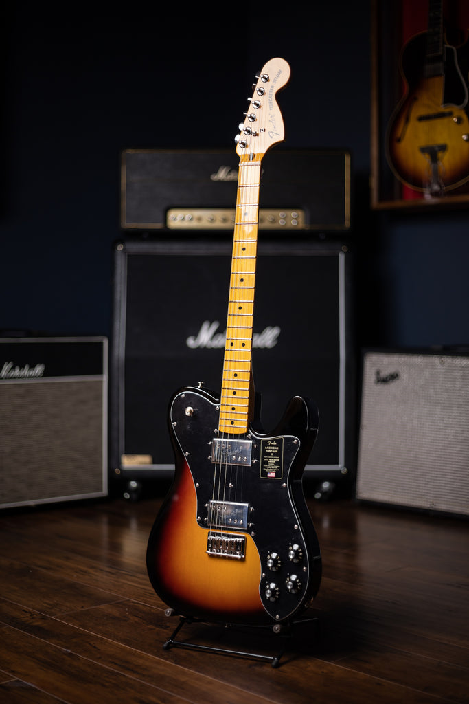 Fender American Vintage II 1975 Telecaster® Deluxe Electric Guitar - 3 Color Sunburst