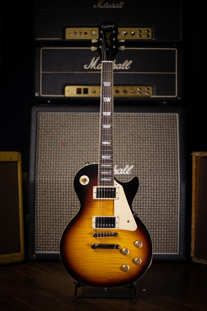 Epiphone 1959 Les Paul 60th Anniversary Plus Outfit Electric Guitar - Aged Dark Burst