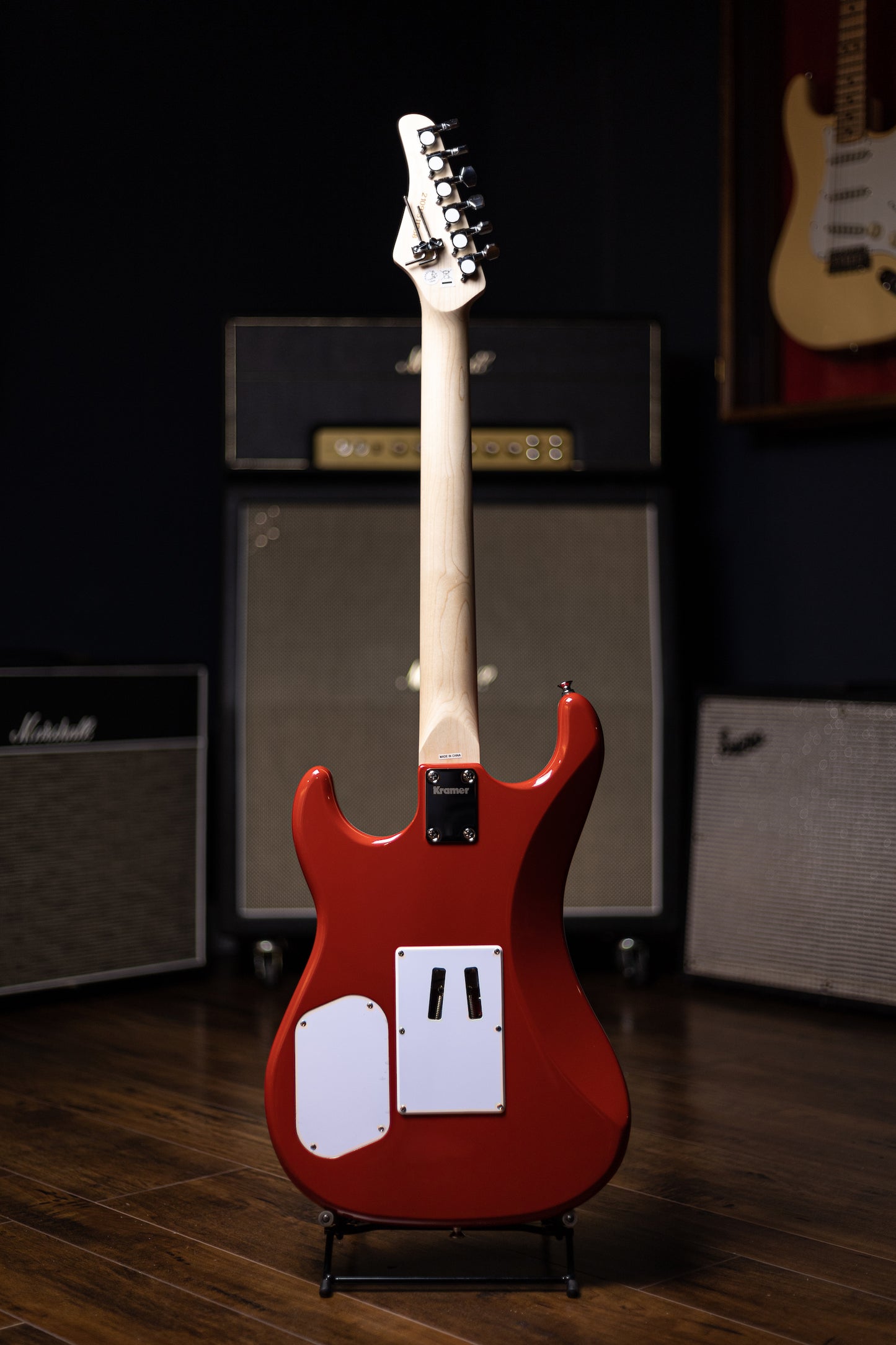 Kramer Pacer Classic FR Special Electric Guitar - Scarlet Red Metallic