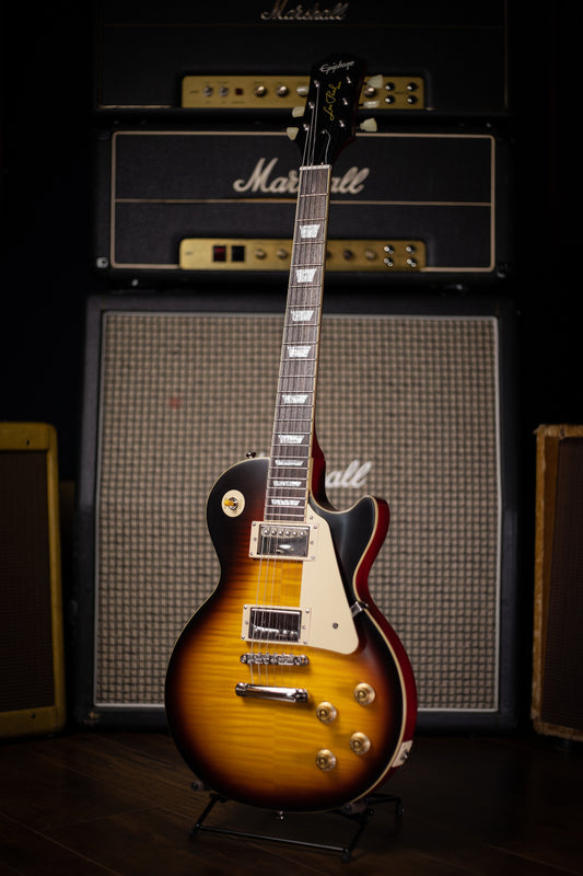 Epiphone 1959 Les Paul 60th Anniversary Plus Outfit Electric Guitar - Aged Dark Burst