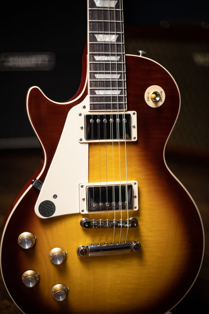 Gibson Les Paul Standard ‘60s Figured Top Left-Handed Electric Guitar - Bourbon Burst